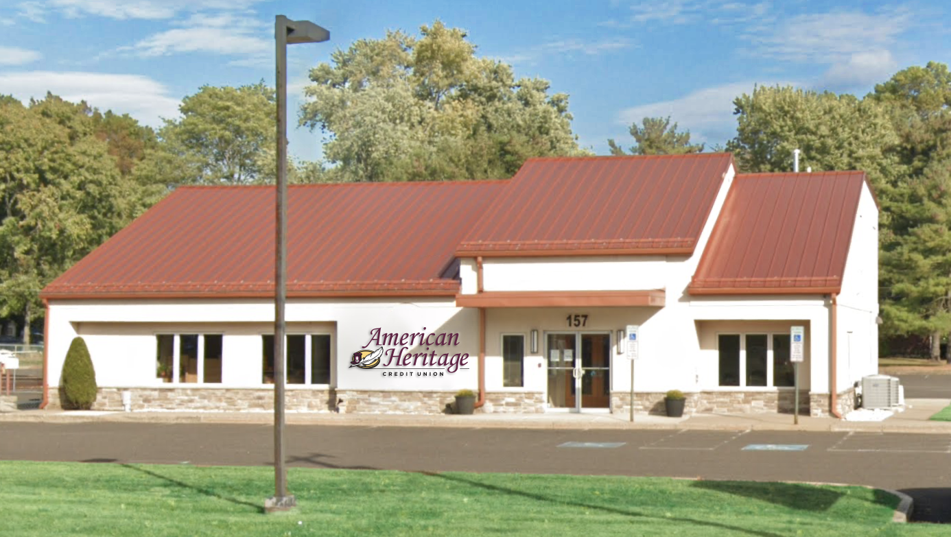 Warminster branch building with American Heritage logo on building