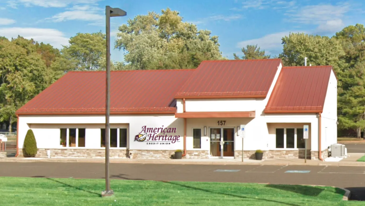 Warminster branch building with American Heritage logo on building