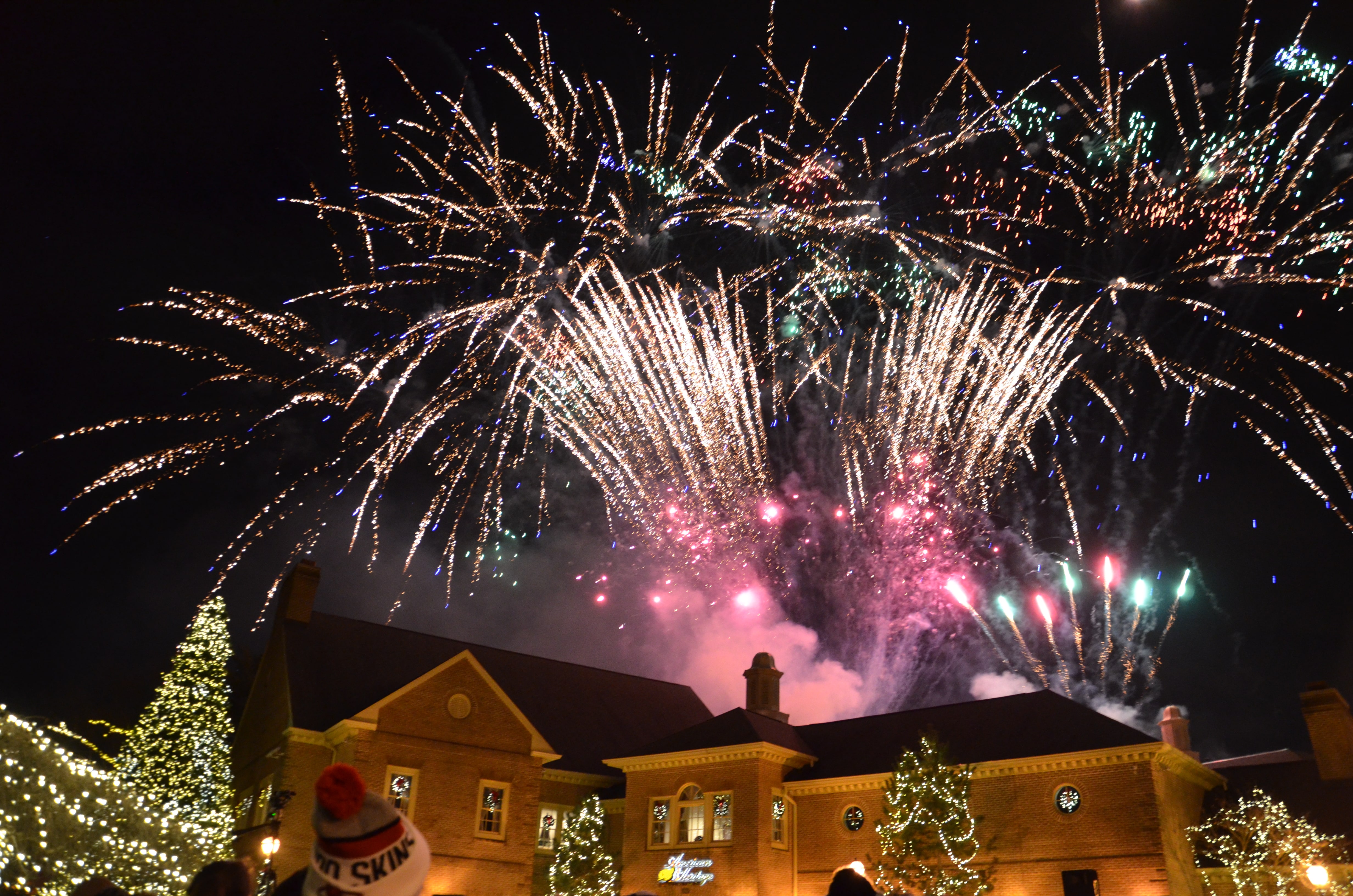 Fireworks over Carriage House Branch