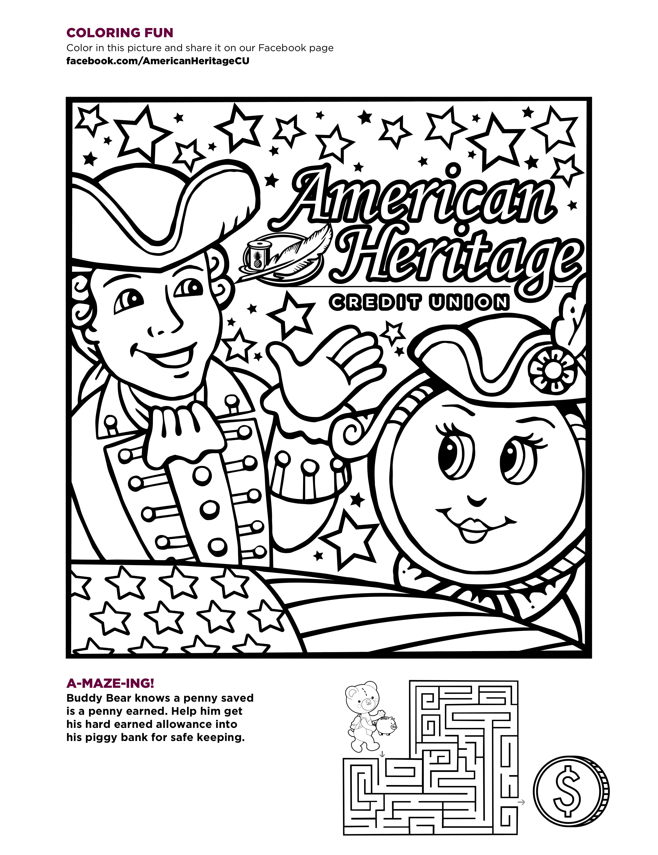 Pat and Lucy Coloring Page