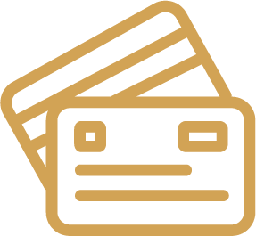 Icon of two credit cards
