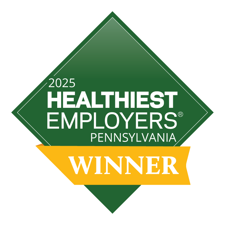 Healthiest Employer 2025 Award Logo