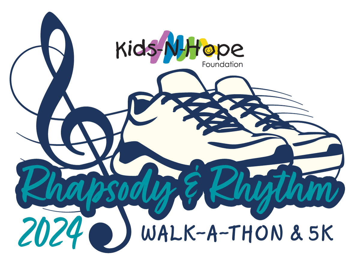 Rhapsody-n-Rhythm Walk-A-Thon Logo 2024