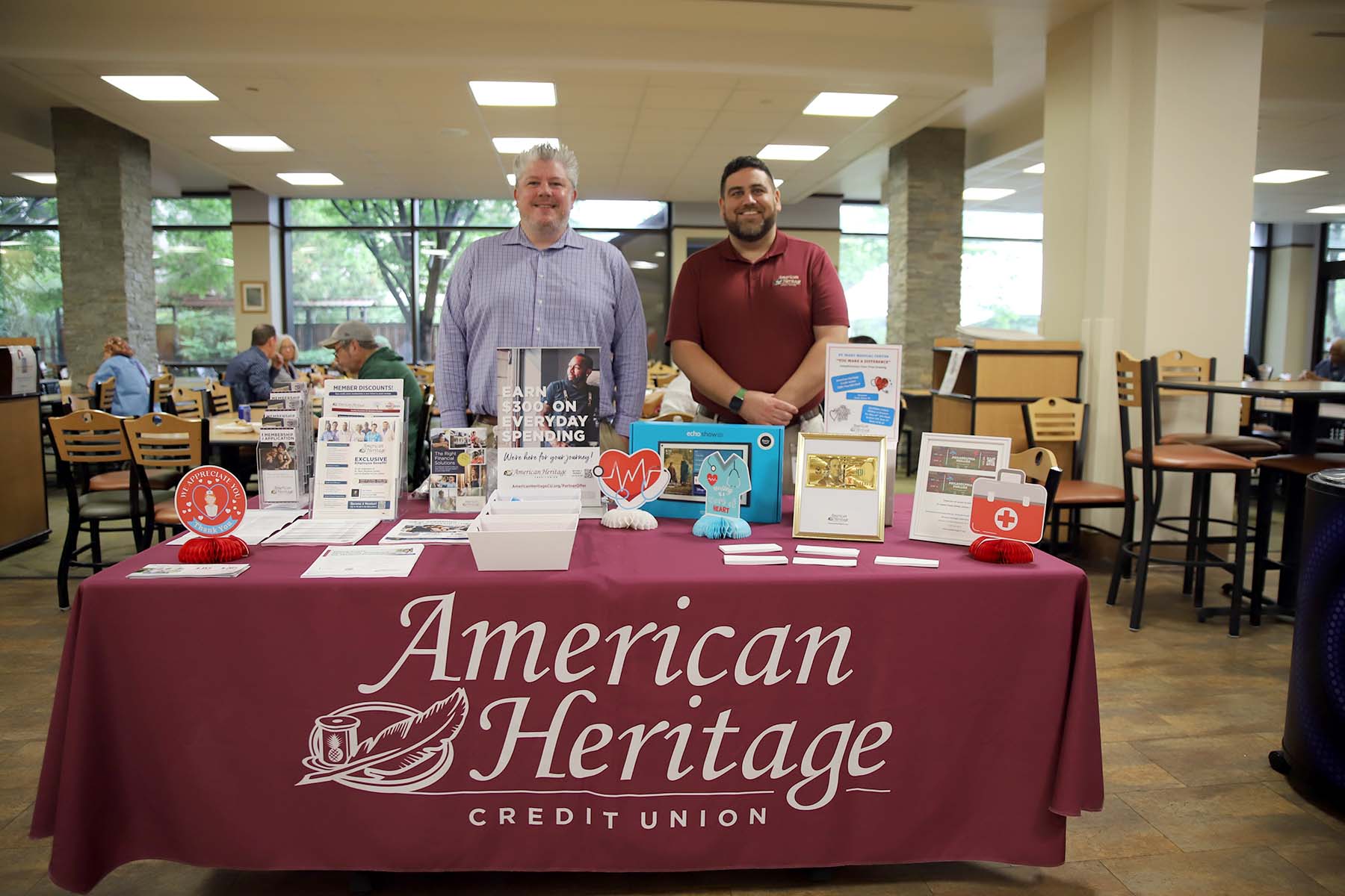 Members of American Heritage's Business Development Team Visiting a Workplace Partner